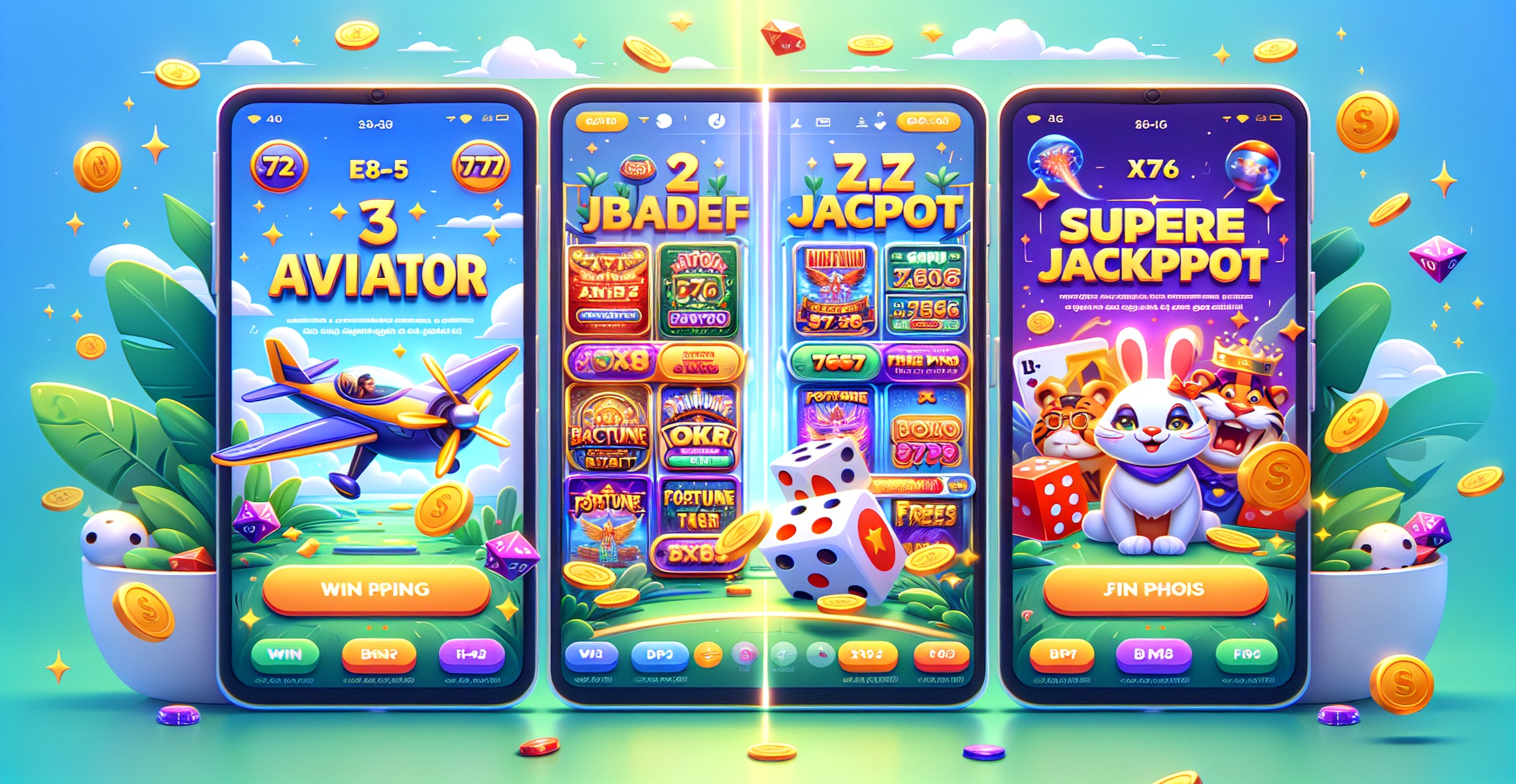 Enjoy the thrilling Fortune Rabbit Slots at Slots PK.